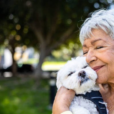 a beautiful multiracial senior woman
